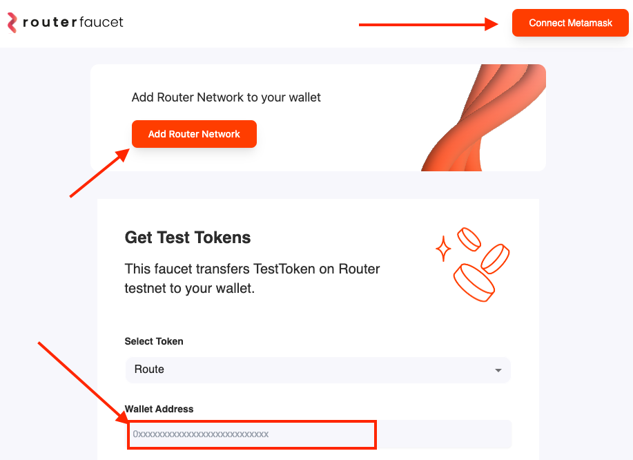 Router Test Faucet